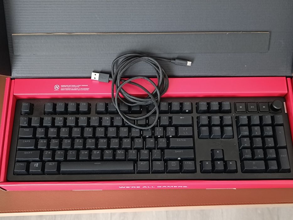 Клавиатура игровая Hyper X RISE ALLOY