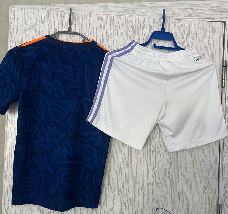Детска тениска + къси панталони Adidas Real Madrid,11-12 години,152 см