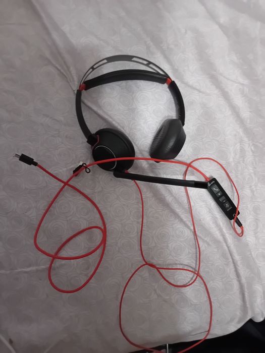 Casti poly cu microfon