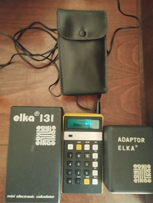 Ретро калкулатор elka 131