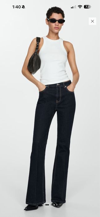 Разкроени дънки Mango