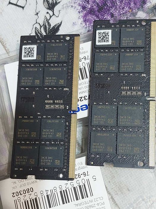 64GB 3200Mhz CL22 - RAM памет SO-DIMM (за лаптоп) - НОВИ !