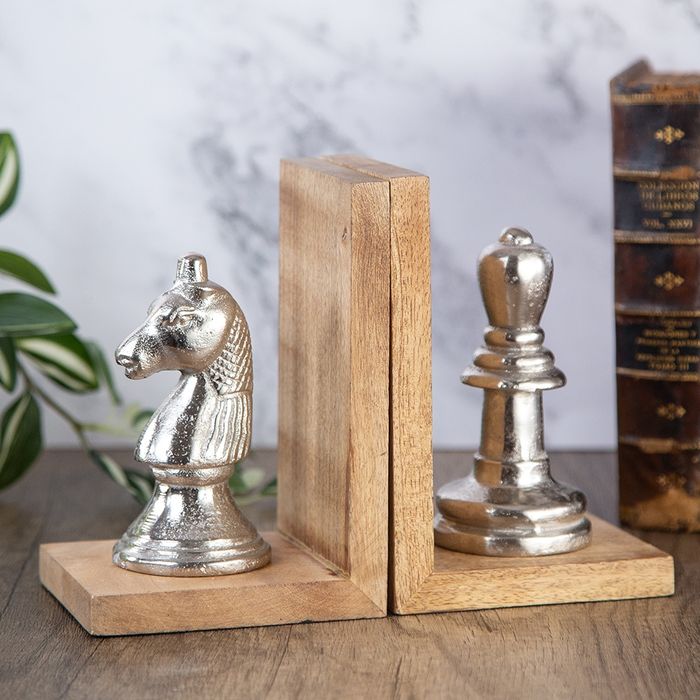 Странични Държачи за Книги Шах или Мотоциклет