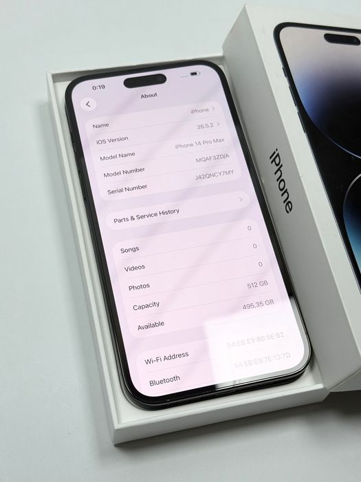 Като нов! Apple iPhone 14 Pro Max 512ГБ Space Black