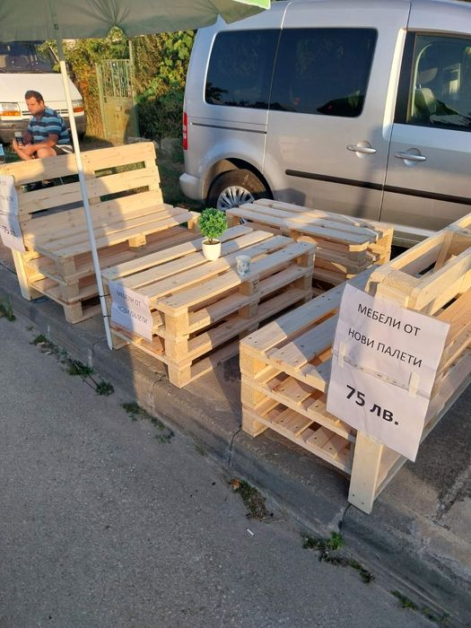 Пейки от нови палети