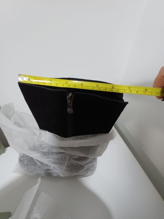 Cizme din  piele întoarsă marimea 40