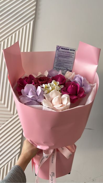 Букеты из мыла