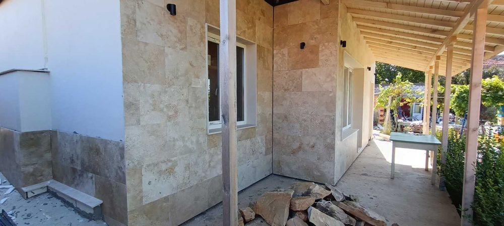 Травертин плочи 1.2/61/40.6 - 35 лв. м2 с ддс -Промоция