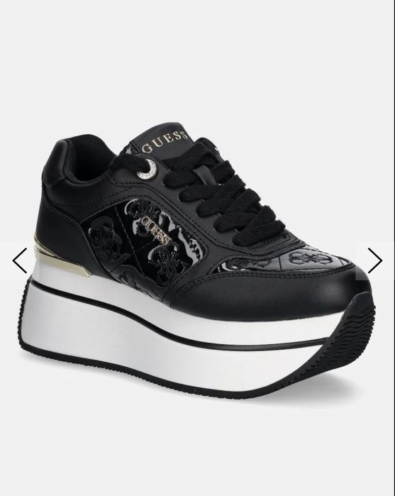 Намалени! Сникърси/маратонки на платформа Guess
