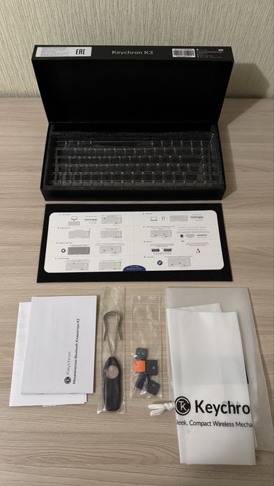 Продам клавиатуру Keychron K3 для Macbook/Win
