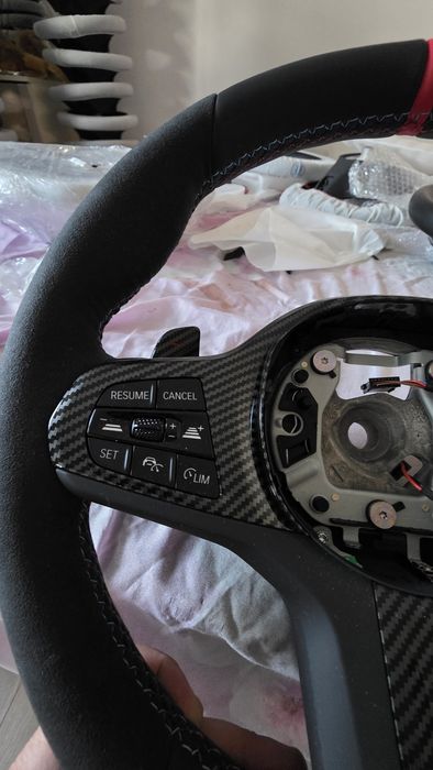 Volan bmw g30 carbon cu incalzire vibratii distronic