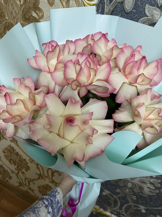 букет свежие, метровые