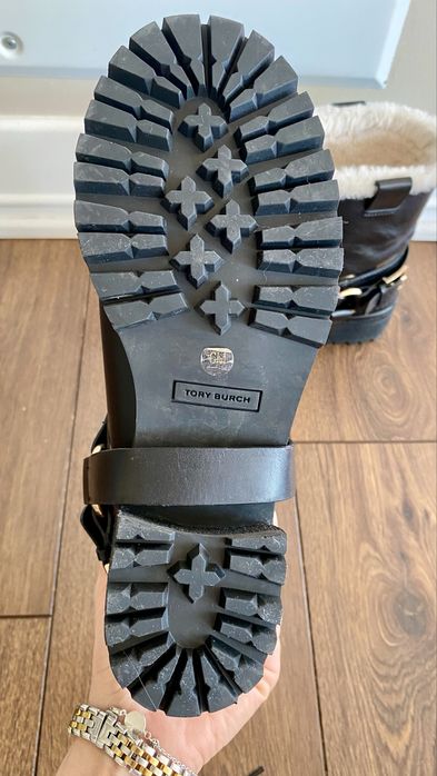 Tory Burch Дсмски Кожени Ботуши