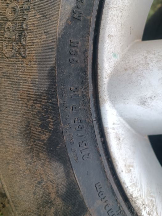 Cauciucuri cu jante alu nissan 215/65/R16