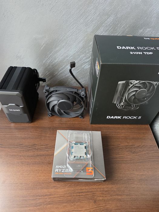 Процесор Ryzen 5 7600X + въздушно охлаждане BeQuiet