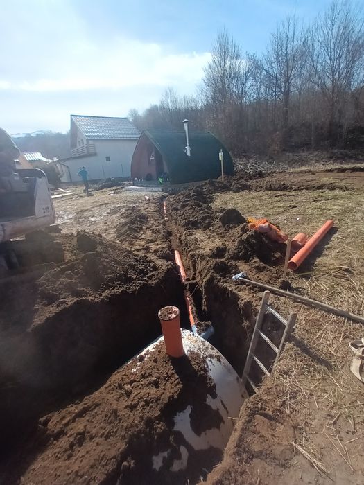 Fose septice ecologice din polipropilena tricamerale