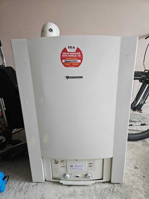 Centrala pe gaz cu boiler Junkers(Bosch)