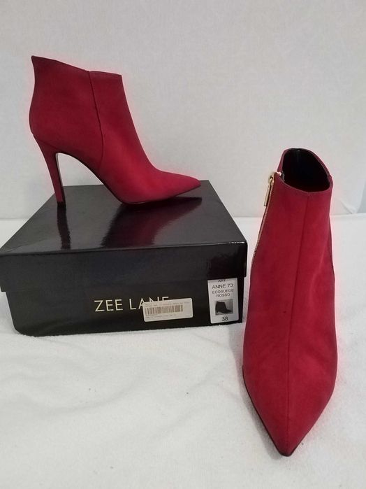Botine Zee Lane NOI marime 38 rosii
