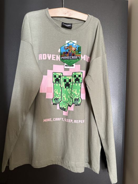 Нова блуза с етикет Minecraft размер 158см