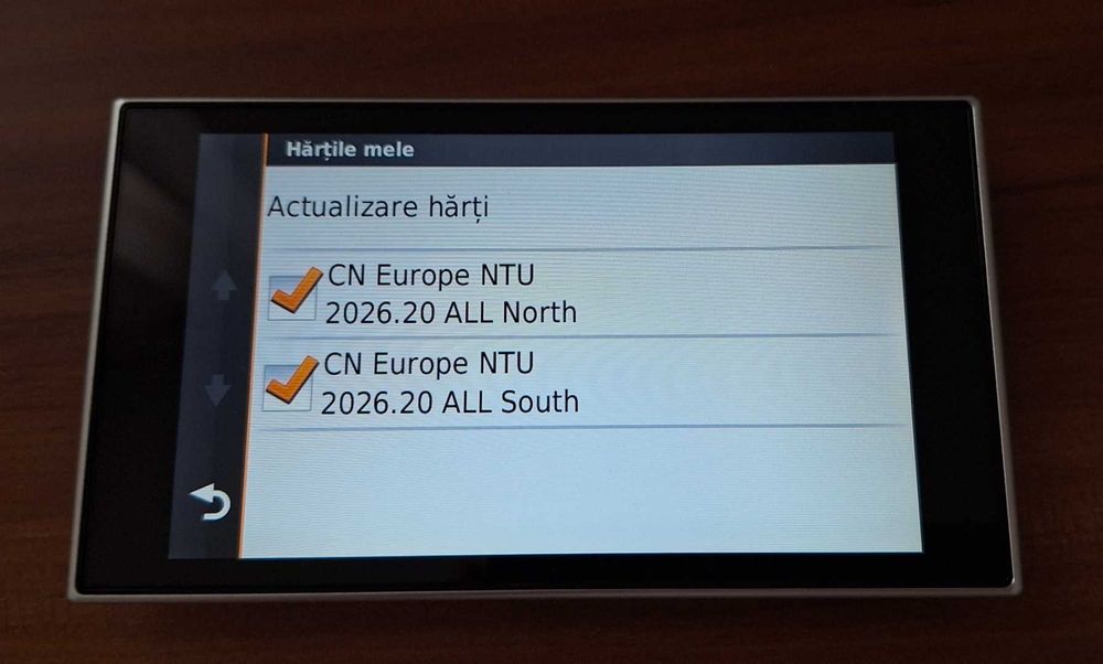 Harta cu drumurile din Europa Garmin nuvi 3597 Europa 2026