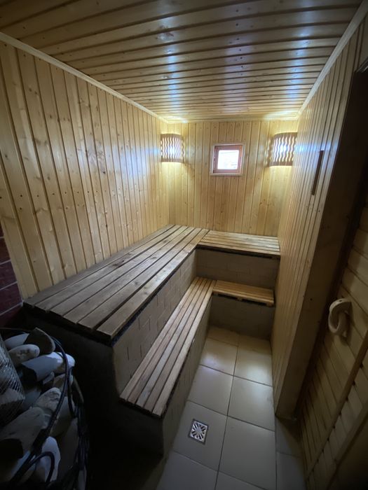 Семейная баня на дровах