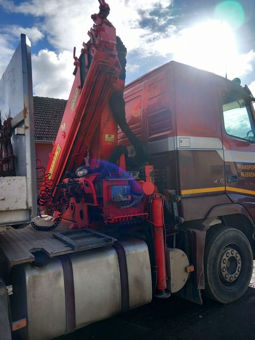 Vand Volvo FH 12 + macara HMF
