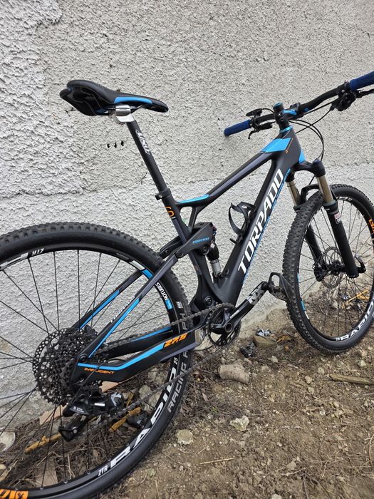Mtb carbon full suspension torpado xc