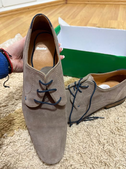 Pantofi barbati piele intoarsa de firma 70€