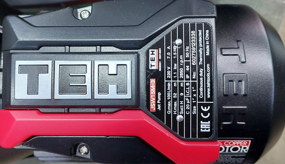 TEH вакуумный насос 1.1 кВт