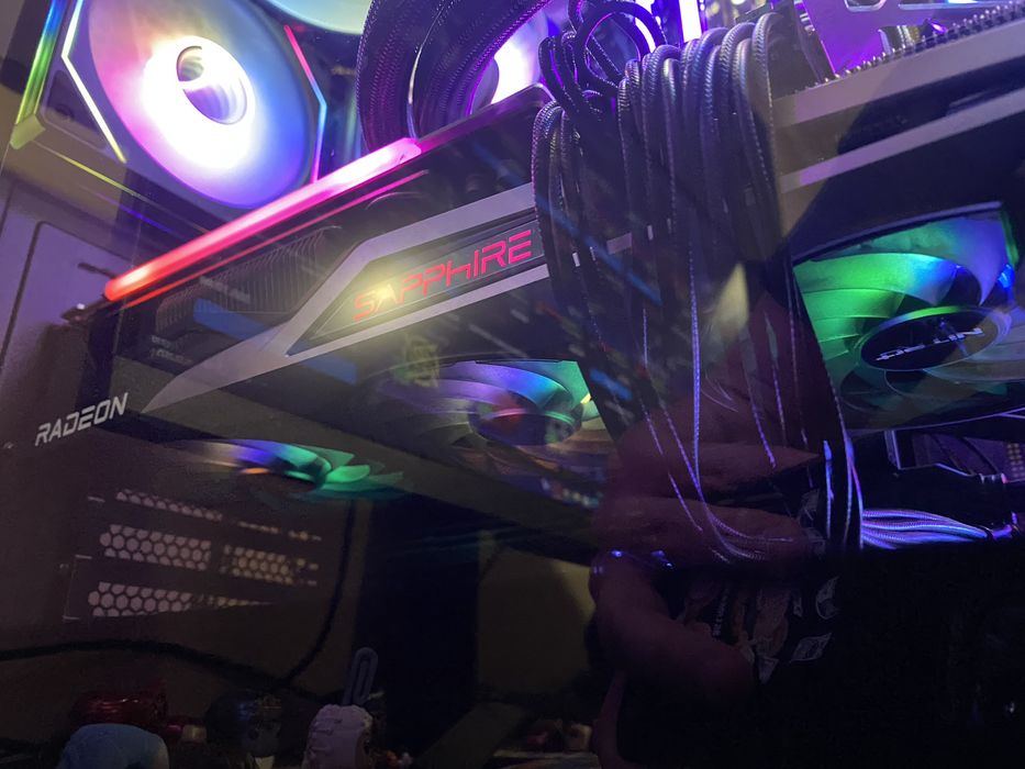 Видеокарта sapphire nitro+ rx6900xt special edition ОБСЛУЖЕНА