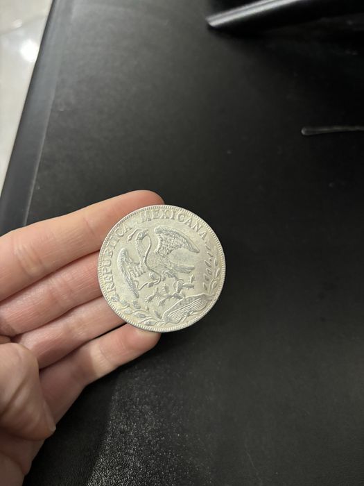 Колекционерка мексиканса монета 1882г
