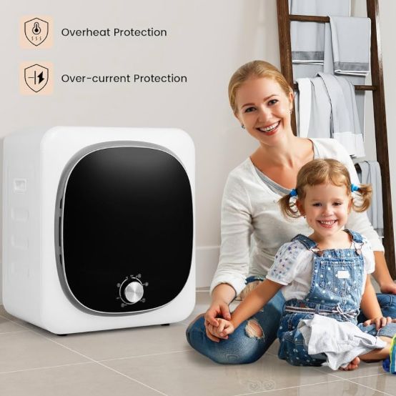 Подвижна мини вентилирана сушилня Costway 800w