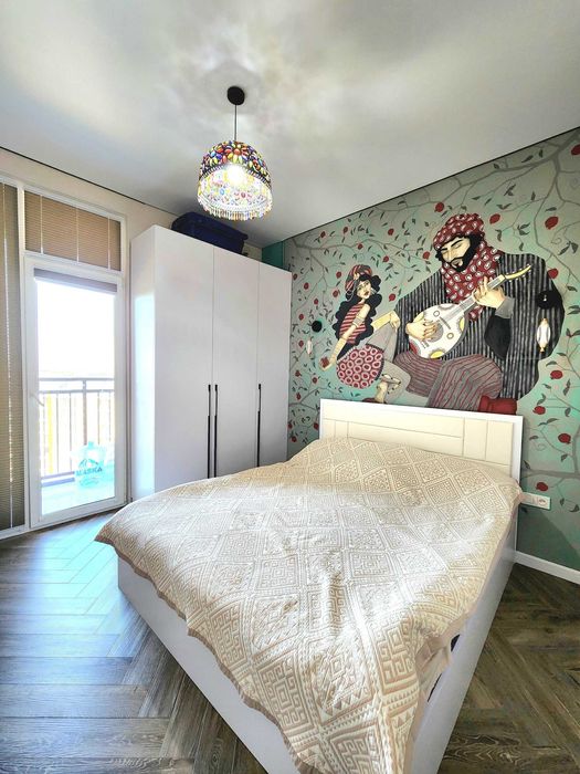 СРОЧНО! ГОТОВАЯ 2 комнатная кв 40 м² С РЕМОНТОМ Botanika Saroyi (KS)