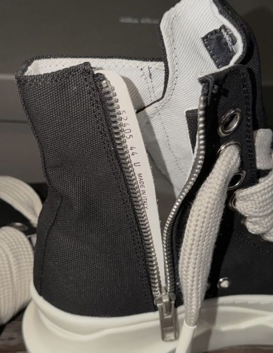 Rick owens abstract high jumbo lace