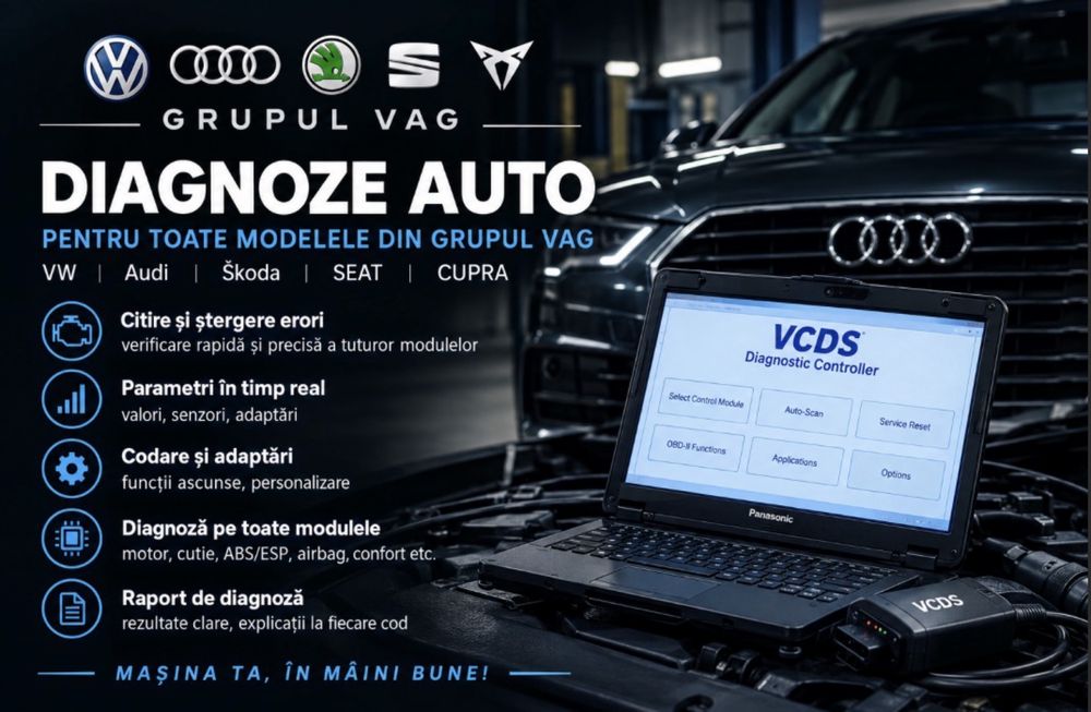 Diagnoze auto pentru grupul VAG