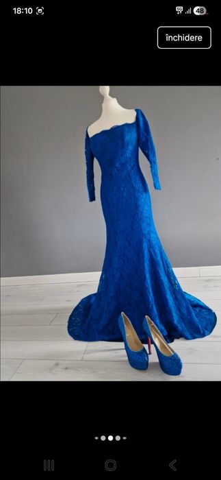 Rochie eleganta albastra