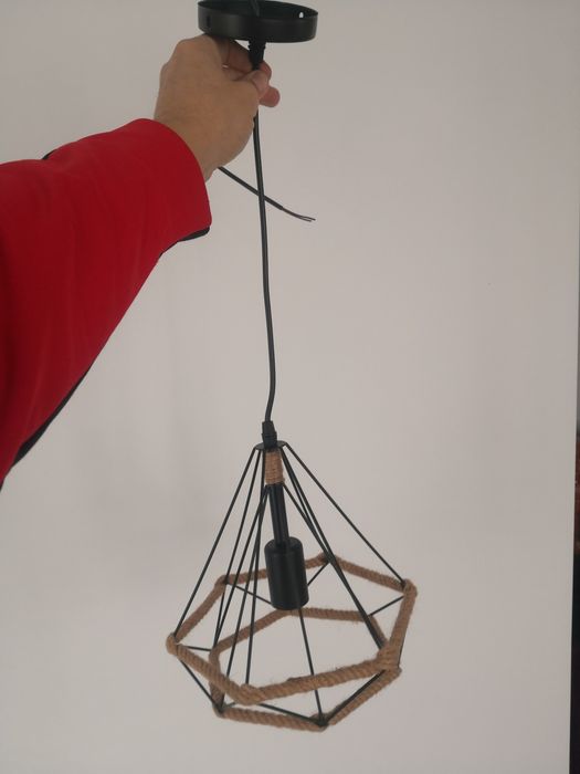 Lustre  pentru terasă stil rustic
