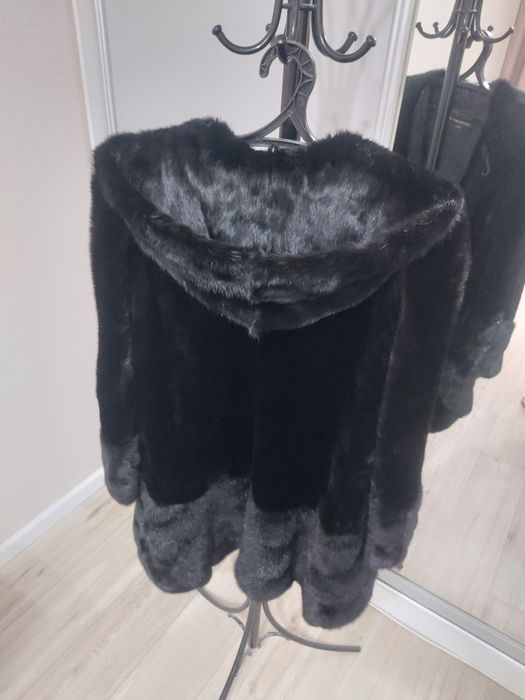 Норковая шуба бу