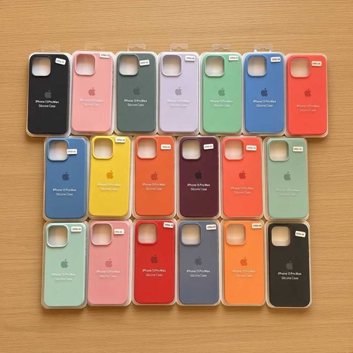 Apple Case Силиконов Кейс за iPhone 17 Pro Max 17 Air 16 Pro Max 15 Pro Max 14 Pro Max 13 Pro Max