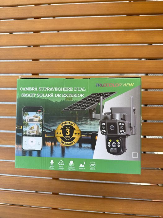 Camere supraveghere Solare Innova Duble/Simple WiFi/4G 6MP/3MP 360 grade