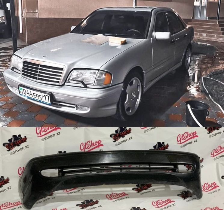 Бампер мерседес w 211 ,63