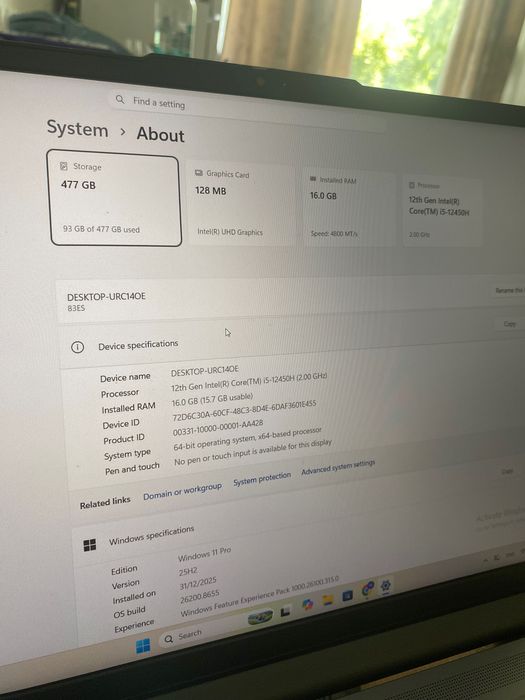 Vând Lenovo IdeaPad Slim3i