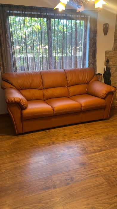 Set canapele piele Elvila 3+2