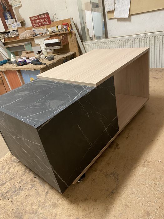 Masuta pentru cafea si comoda tv din pal melaminat ( noua !! )