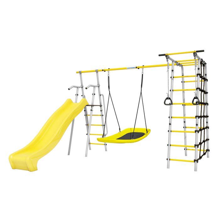 Детская площадка ROMANA Богатырь MAX Плюс-2 (лодка и цепные качели)