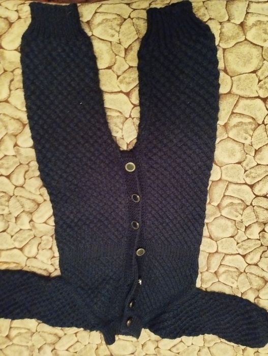 Комбинезон вязаный