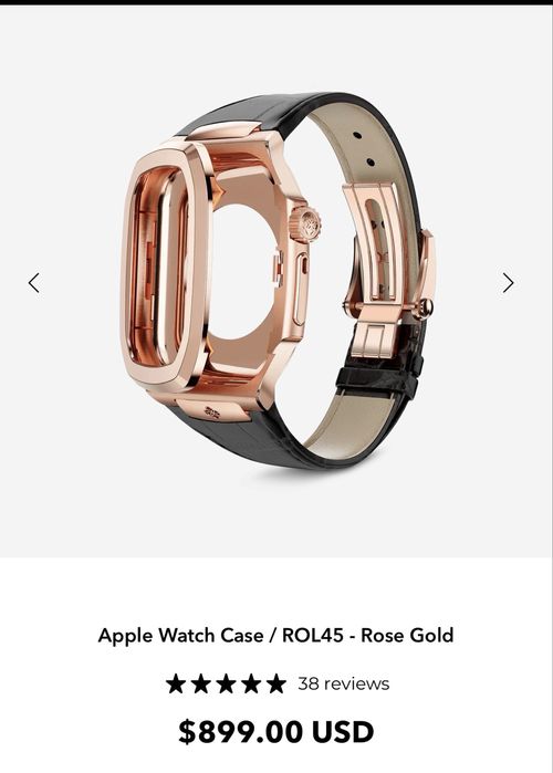 Продам Чехол Golden Concept + Apple Watch Series 8
