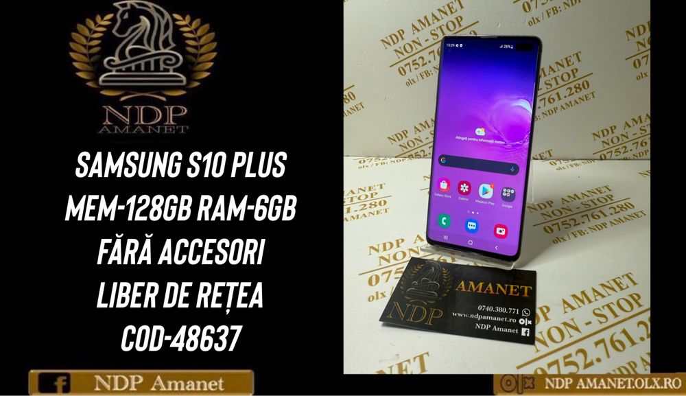 NDP Amanet Braila Samsung S10 Plus (48637)
