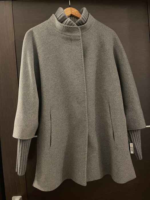 Palton gri lana CINZIA ROCCA