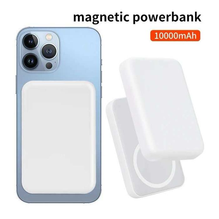 Baterie externa Magsafe Wireless 10.000 mAh, Alb